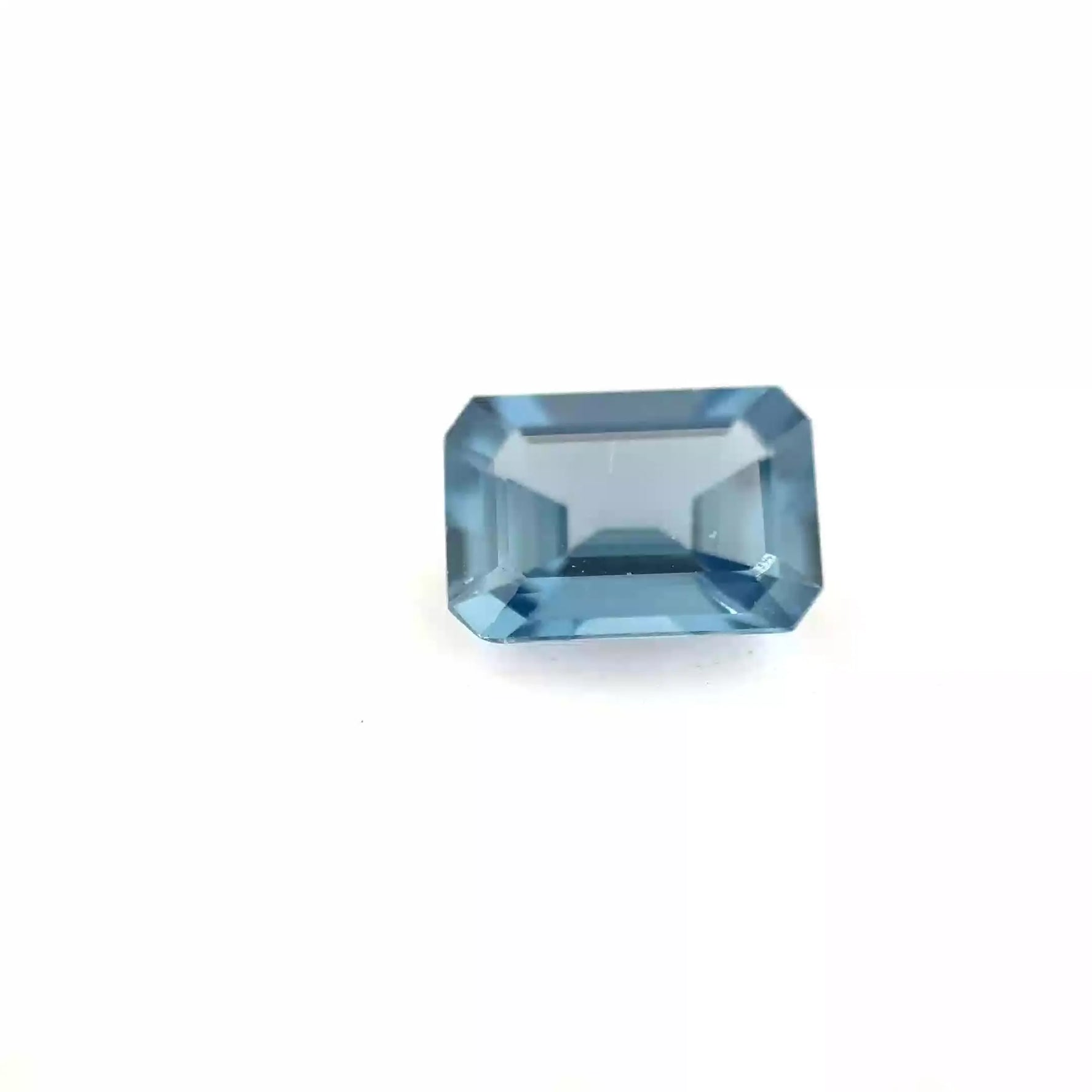 0.55ct Emerald Natural Sapphire (Colour Blue, Clarity Eye Clean, Cut Faceted)