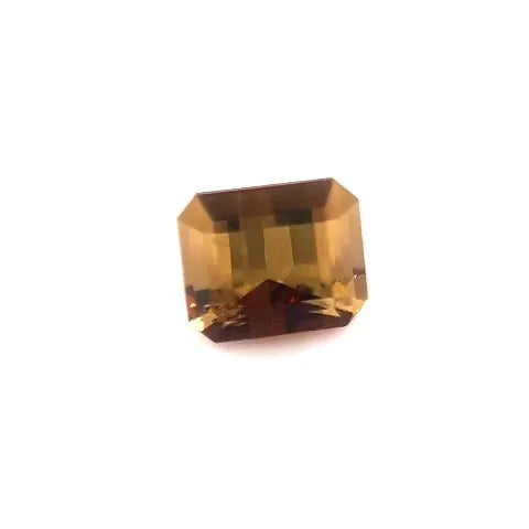 0.78ct Emerald Natural Tourmaline (Colour Yellow, Clarity Slightly Included, Cut Faceted)