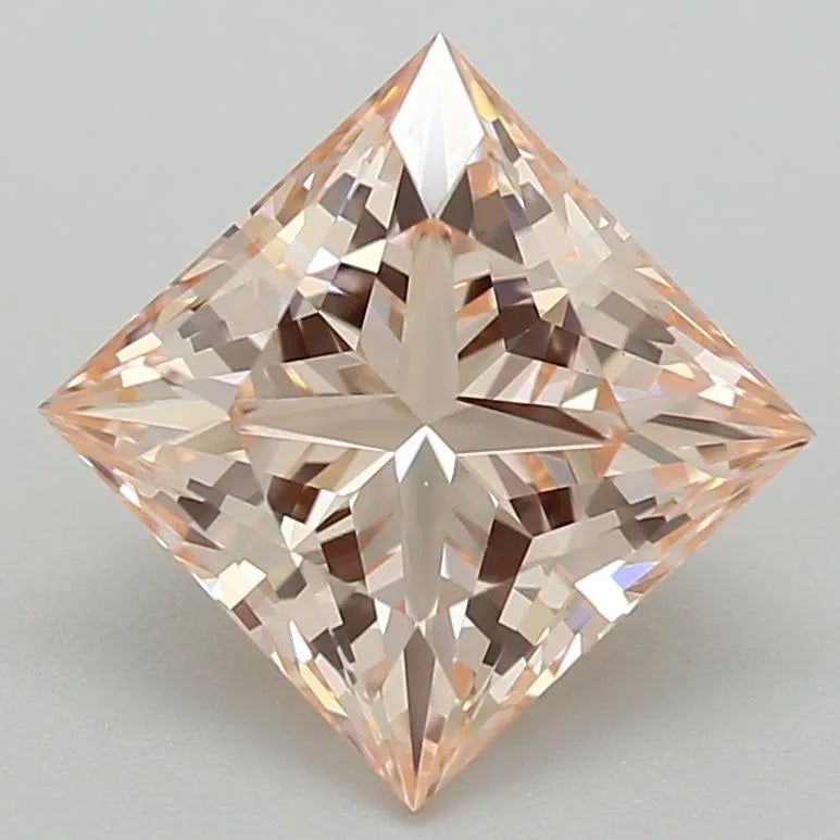 1.03ct Princess Lab Grown Diamond (Colour Fancy Intense Pink, Clarity VVS2, IGI Certified)
