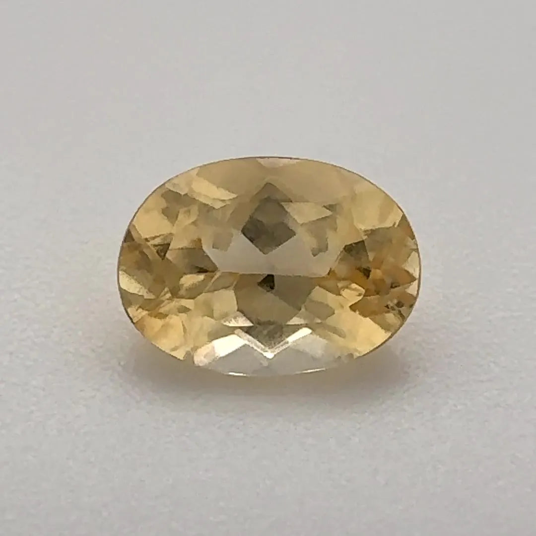 1.14ct Oval Natural Topaz (Colour Yellow, Clarity Eye Clean, Cut Faceted)
