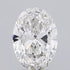 1.81ct Oval Lab Grown Diamond (Colour F, Clarity VVS2, IGI Certified)
