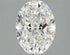 2.03ct Oval Lab Grown Diamond (Colour F, Clarity VS2, IGI Certified)