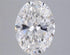 2.50ct Oval Lab Grown Diamond (Colour F, Clarity VVS2, IGI Certified)
