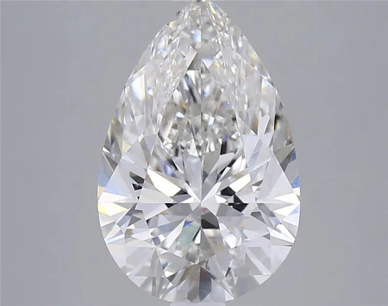3.00ct Pear Lab Grown Diamond (Colour G, Clarity VVS2, IGI Certified)
