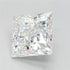 4.00ct Princess Lab Grown Diamond (Colour D, Clarity FL, IGI Certified)