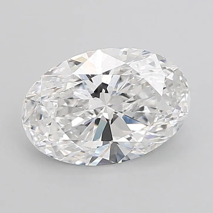4.04ct Oval Lab Grown Diamond (Colour D, Clarity VS2, IGI Certified)