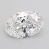 4.04ct Oval Lab Grown Diamond (Colour D, Clarity VS2, IGI Certified)