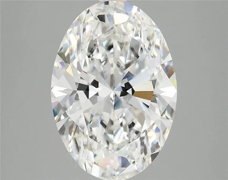 4.04ct Oval Lab Grown Diamond (Colour E, Clarity VS2, IGI Certified)