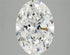4.04ct Oval Lab Grown Diamond (Colour E, Clarity VS2, IGI Certified)