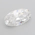 4.50ct Oval Lab Grown Diamond (Colour D, Clarity VS1, IGI Certified)