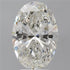 4.58ct Oval Lab Grown Diamond (Colour G, Clarity VVS2, IGI Certified)