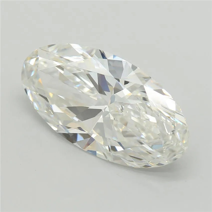 5.02ct Oval Lab Grown Diamond (Colour F, Clarity VVS2, IGI Certified)