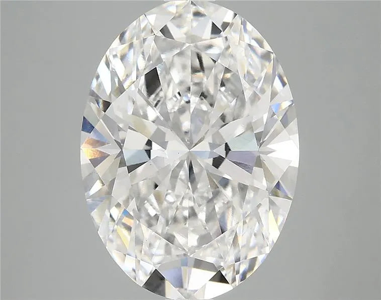 5.06ct Oval Lab Grown Diamond (Colour E, Clarity VS1, IGI Certified)