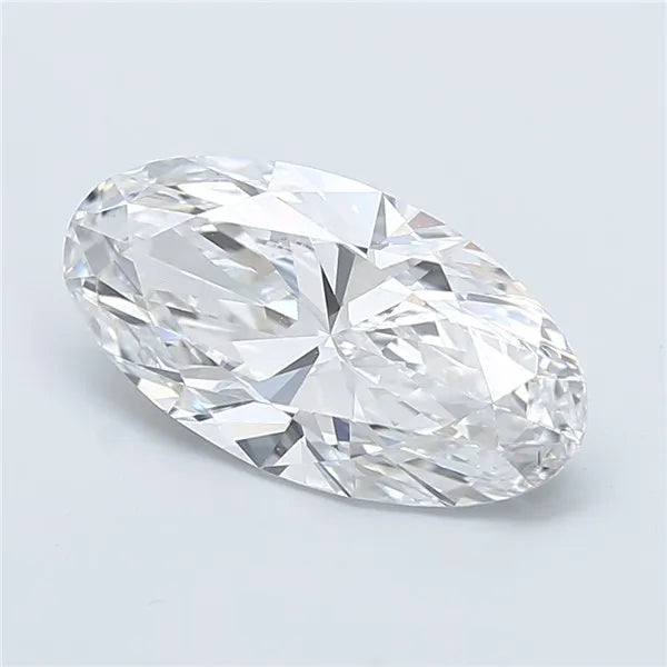 5.23ct Oval Lab Grown Diamond (Colour E, Clarity VS1, IGI Certified)