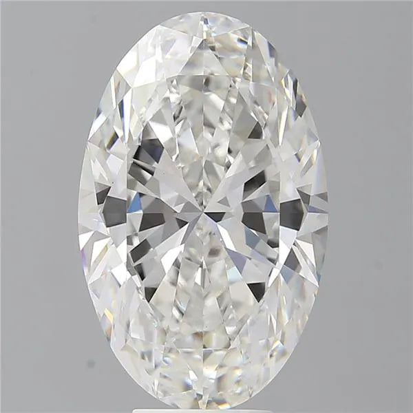 7.10ct Oval Lab Grown Diamond (Colour E, Clarity VVS2, IGI Certified)