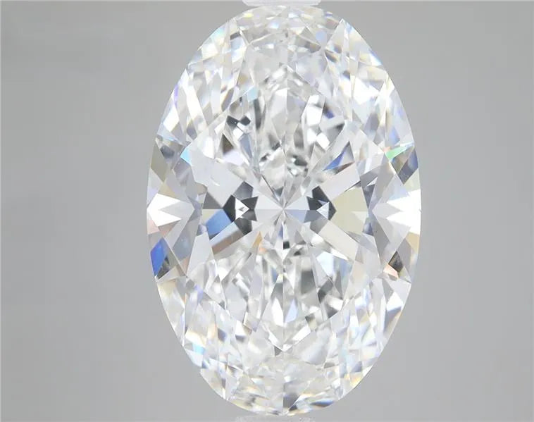 7.10ct Oval Lab Grown Diamond (Colour F, Clarity VVS2, IGI Certified)