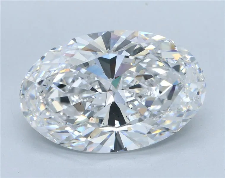 7.94ct Oval Lab Grown Diamond (Colour D, Clarity VS2, IGI Certified)