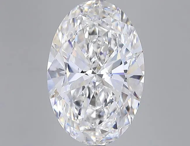 8.00ct Oval Lab Grown Diamond (Colour E, Clarity VS1, IGI Certified)
