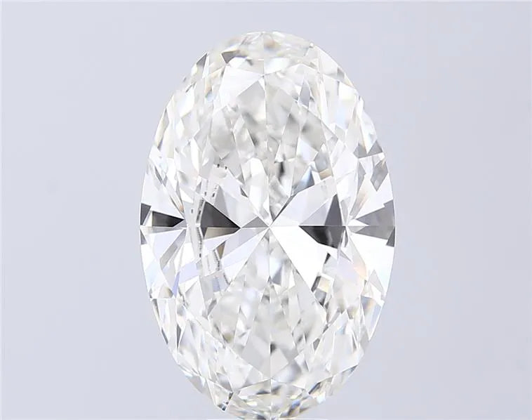 8.00ct Oval Lab Grown Diamond (Colour F, Clarity VS1, IGI Certified)