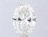 8.00ct Oval Lab Grown Diamond (Colour F, Clarity VS1, IGI Certified)